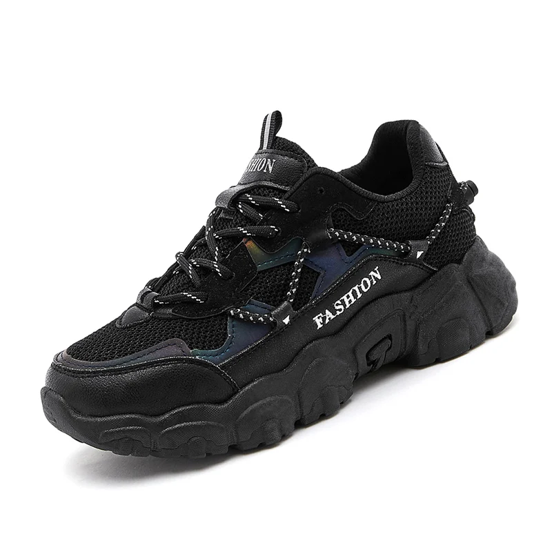 Женские массивные кроссовки Вулканизированная подошва классические