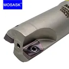 Концевая фреза для токарного станка MOSASK BAP300R BAP300, твердосплавная вставка APMT 1135, с прямым углом, 20 мм 25 мм, для ЧПУ