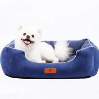 dog bed sofa bed dogs sleeping detachable soft cushion dog beds for medium dogs couch fall winter pet mat beds pet accessories