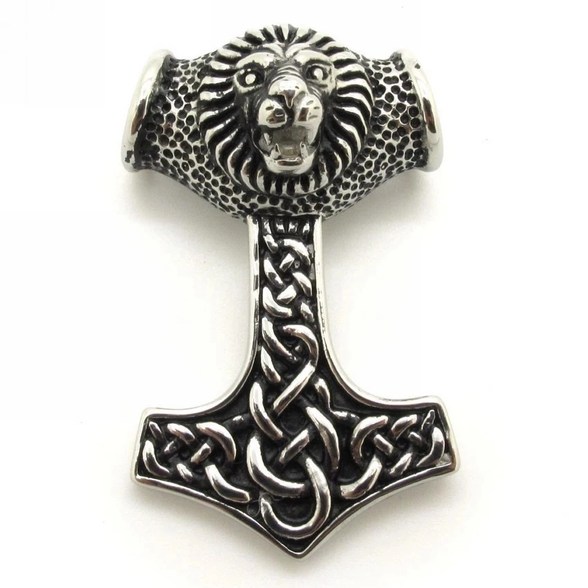 Огромный Молот Тора в стиле панк по лучшей цене кулон из нержавеющей стали 316L с