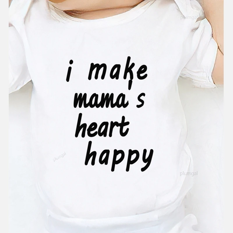 Комбинезоны для младенцев с принтом Сердце мамы детский осенний комбинезон