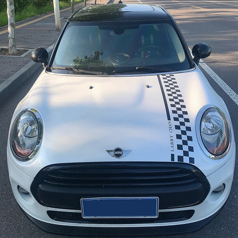 Наклейки на капот и багажник автомобиля наклейка дверь боковую полоску с номером