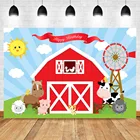 Mocsicka задний фон для фотосъемки на тему фермы с изображением Красного сарая животных Фотография