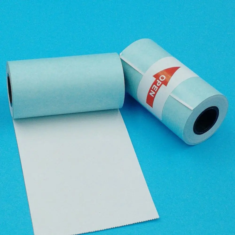 

3 Rolls Printing Sticker Paper Thermal Adhesive Photo Paper for Mini Pocket Photo Printer Paperang P1 P2 Bill Receipt Papers