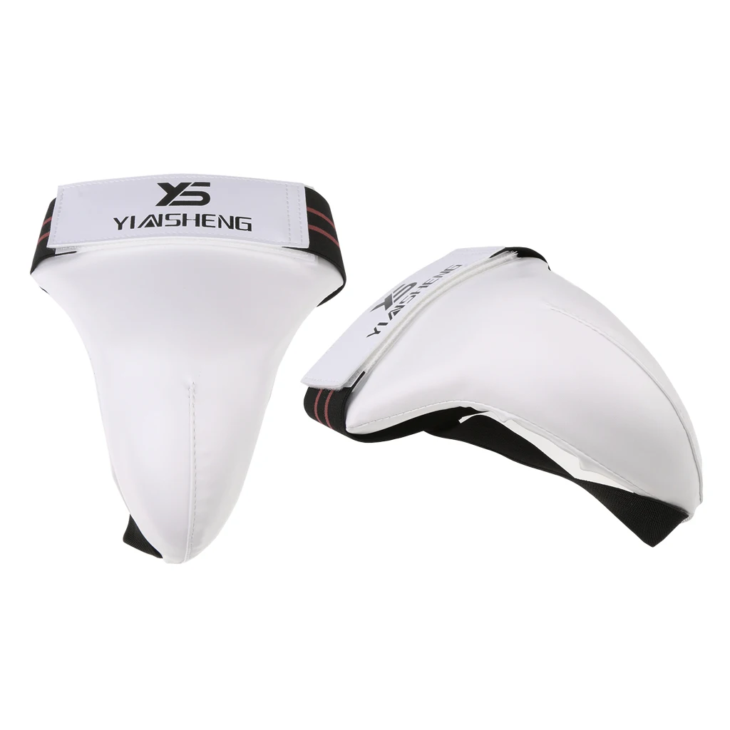 2xGroin Guard мужские каратэ Groin Protector MMA Cup Cricket Box Jockstrap Part Guards для спорта на открытом