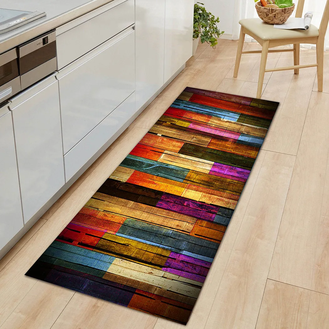 

Large Floor Mat Mat Non Slip Rugs Washable Accessory Decorarion Flannel