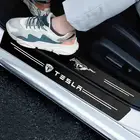 4 шт. наклейки на багажник автомобиля из углеродного волокна, защита края двери, водонепроницаемая пленка для Lexus Ct200h Is300h Is200 250 2021, автомобильные аксессуары