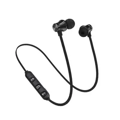 Black XT11 магнитные аттракционы Bluetooth наушники-вкладыши Спортивная гарнитура мини музыкальный наушник наушники гарнитура PK i7s TWS спортивные наушники - Цвет: Black