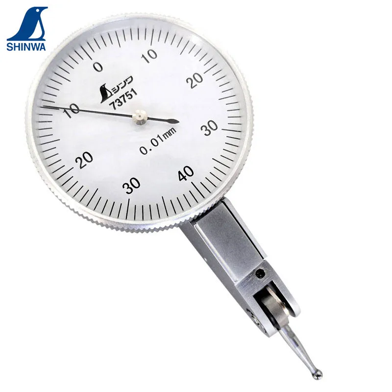 

SHINWA Penguin Dial Indicator Leverage Gauge 73751 for Measuring Flatness Parallelism Irregularity Tool