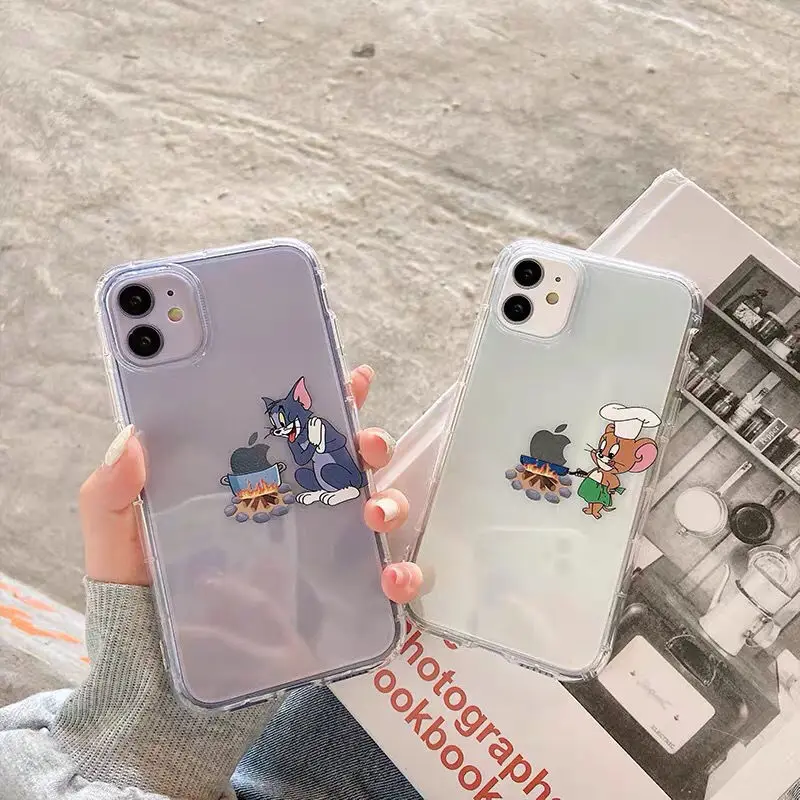 

European and American Cartoon X/Xs/Xr for iPhone 12/11pro/Max Phone Case Iphone7p/8Plus/SE Female Mobile Phone Protective Case