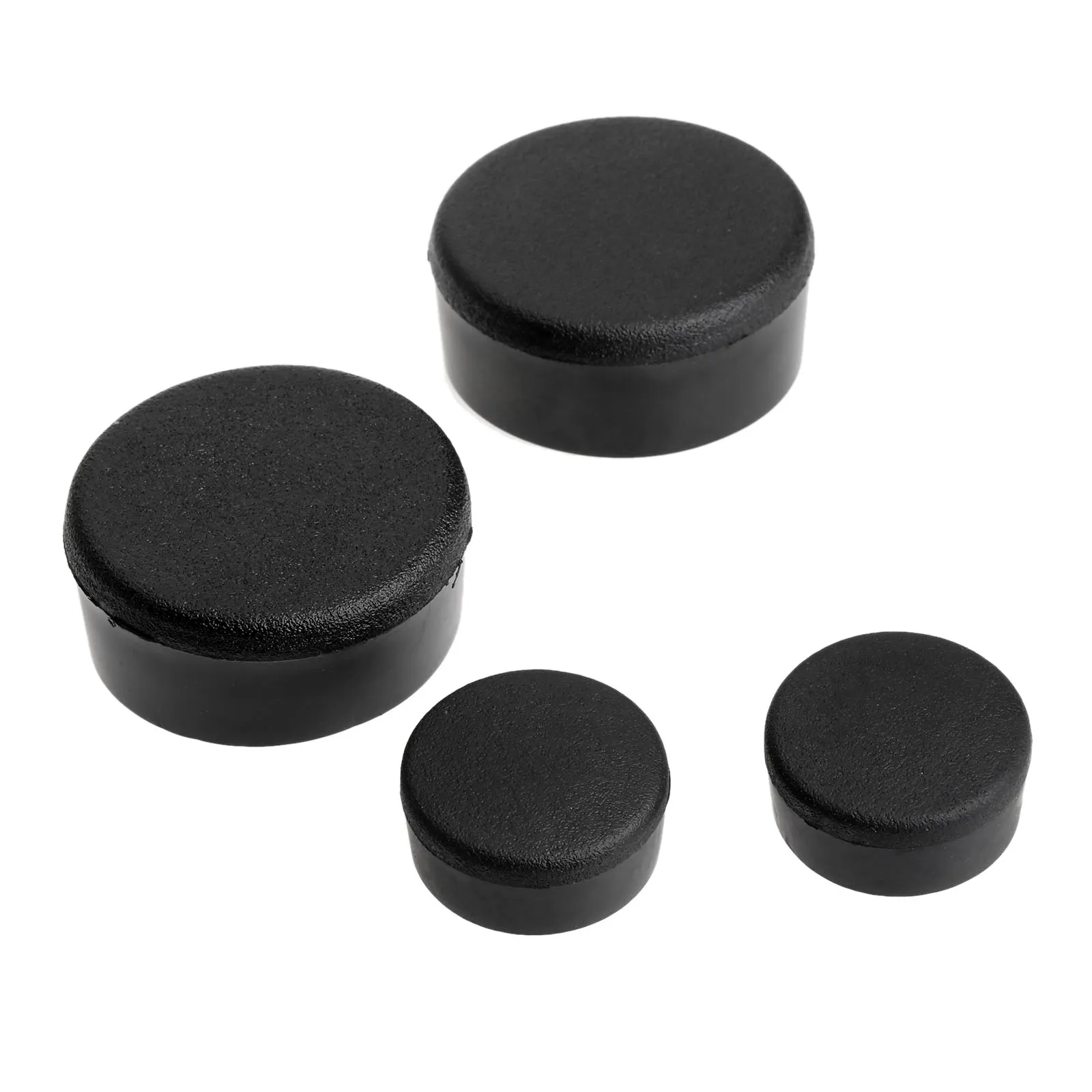 4 шт. мотоциклетные черные резиновые заглушки для рамы Обтекатели резиновый