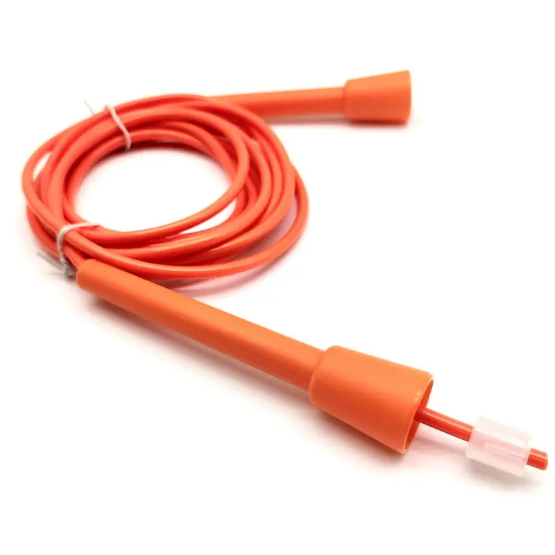 

RUSH ATHLETICS pvc long 3.2 meter rope for tall people orange fitness cross fit 5mm diameter 125 gram