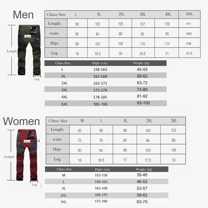 

TWTOPSE Winter Sports Cycling Pants Men Women Fleece Water Resistant MTB Road Bicycle Pants Warm Thermal Hiking Bike Trousers