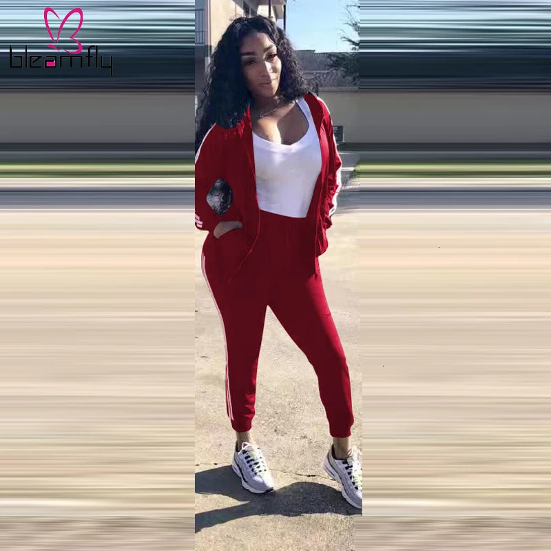 Комплект подходящего размера плюс спортивный костюм женская одежда топ с