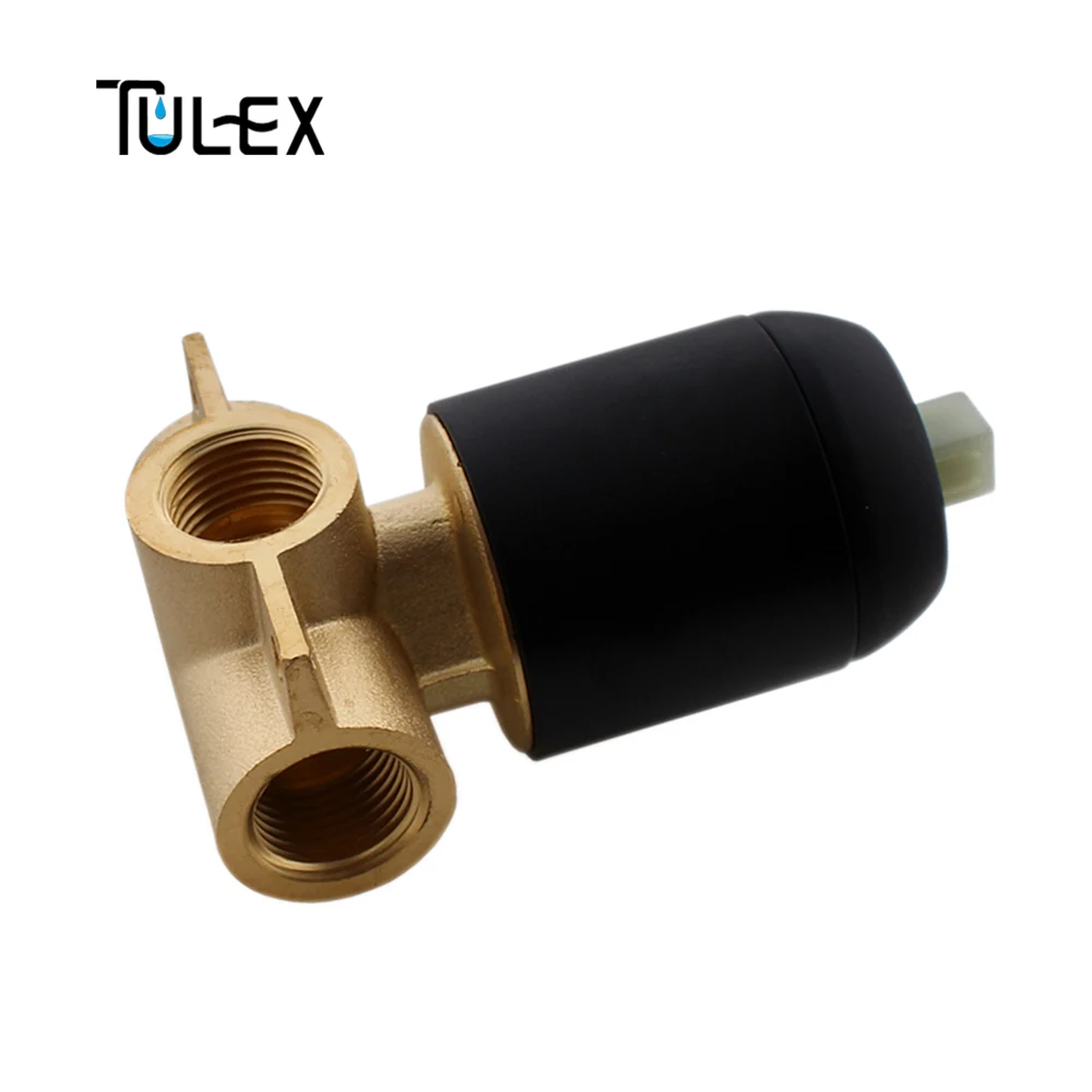 TULEX, скрытый смеситель для душа, настенный клапан, горячая и холодная вода, смеситель для душа, латунный смеситель для душа для ванной комнаты