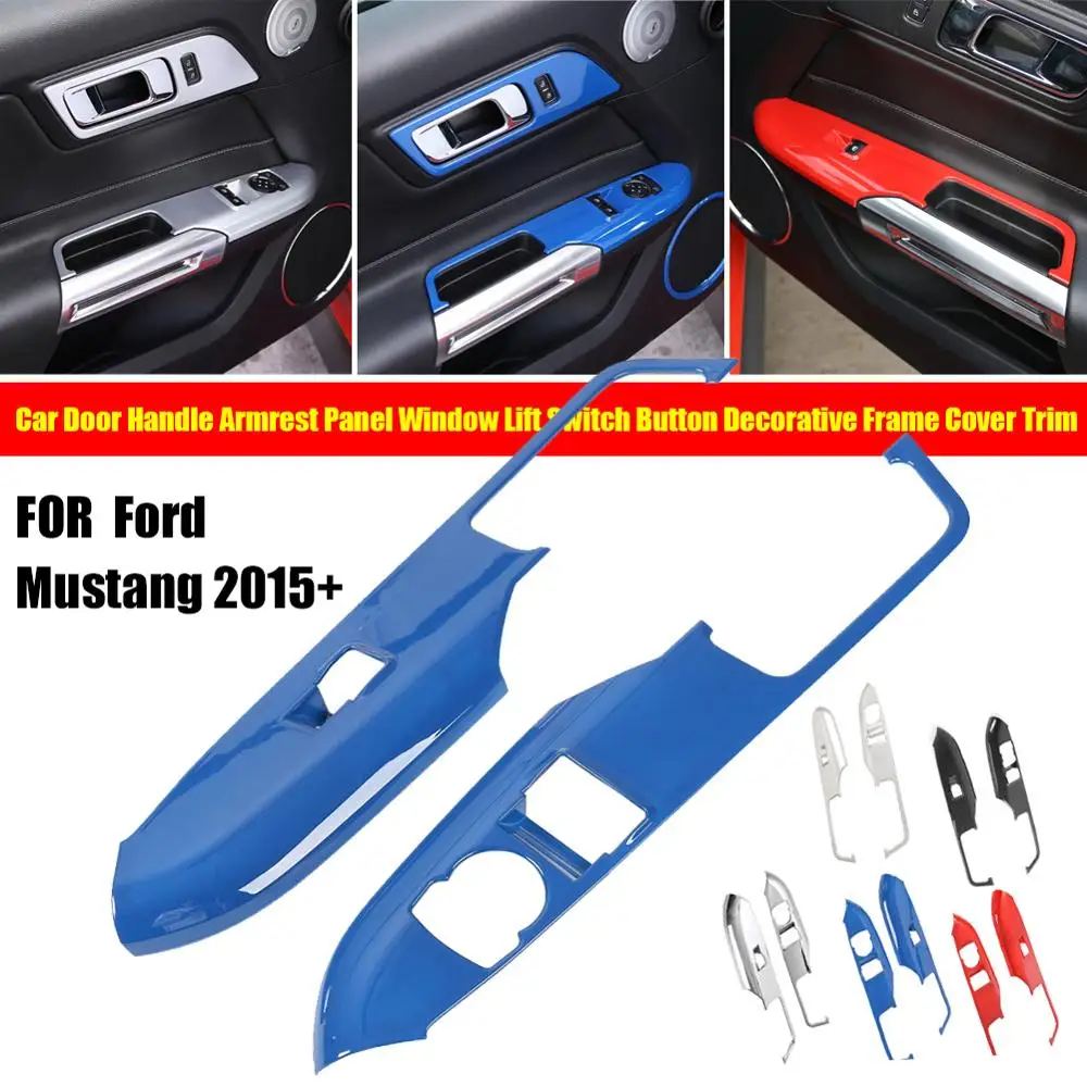 Автомобильные аксессуары крышка переключателя интерьера двери окна наклейка