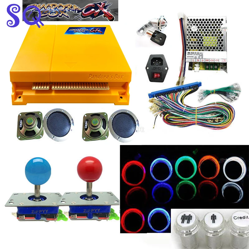 Ящик Пандоры CX 2800 в 1 Аркада доска для игры jamma HDMI VGA DIY Аркады ktis с джойстиком