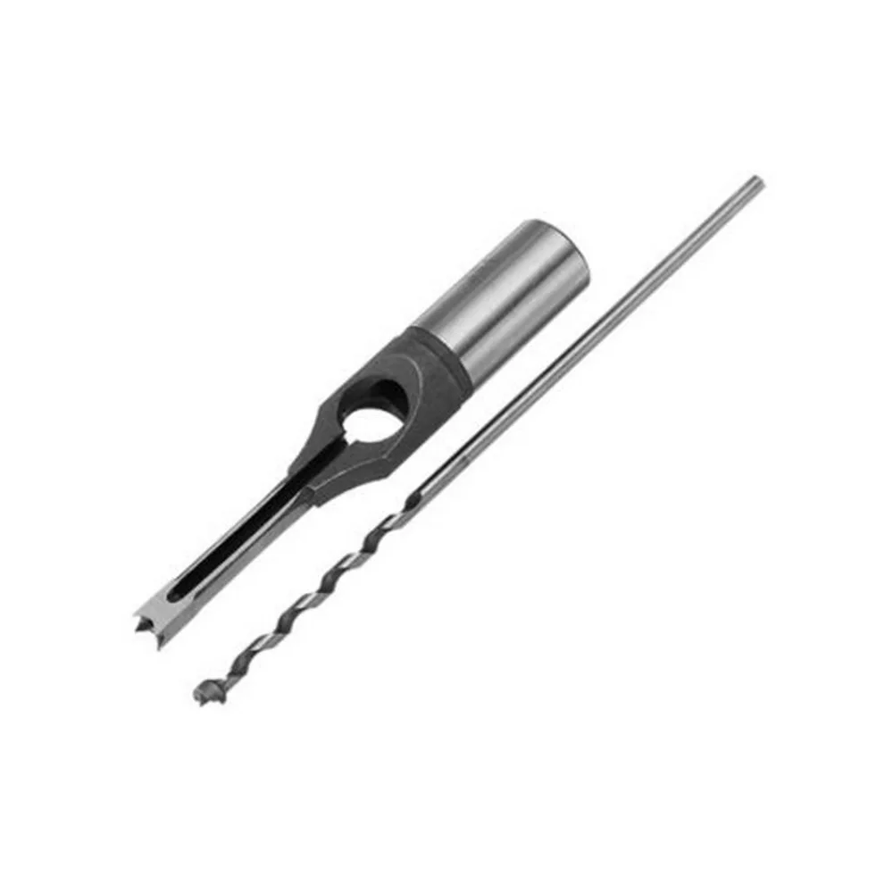 Сверла спиральные из быстрорежущей стали комплект 6 насадок для резки квадратных