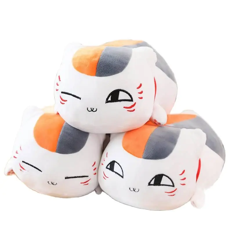 Игрушка плюшевая в виде кошки милая мягкая кукла животное подушка на спинку