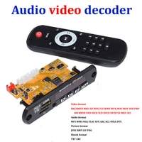 tzt audio video decoder bluetooth receiver board dts lossless mp4 mp5 hd ape wav mp3 decoding board