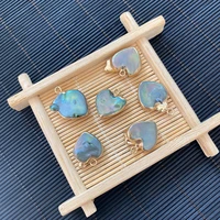 14x18mm heartshape natural freshwater pearl pendant love shape charms diy fashion jewelry making necklace bracelet accessories