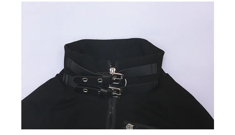 

Tiktok Celebrity Inspired Tooling Suit Girls 2020 Autumn New Korean Style Big Boy Dark Hip-hop Dress Two-Piece Child's Clothes