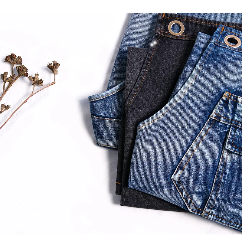 

Nordic fashion denim apron kitchen stain resistant and stain resistant restaurant coffee milk tea shop creative work clothes