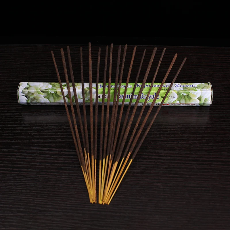 India Incense Jasmine Fragrance Aroma Stick Big Box Aromatic Diffuser Meditation Scents for Home | Дом и сад