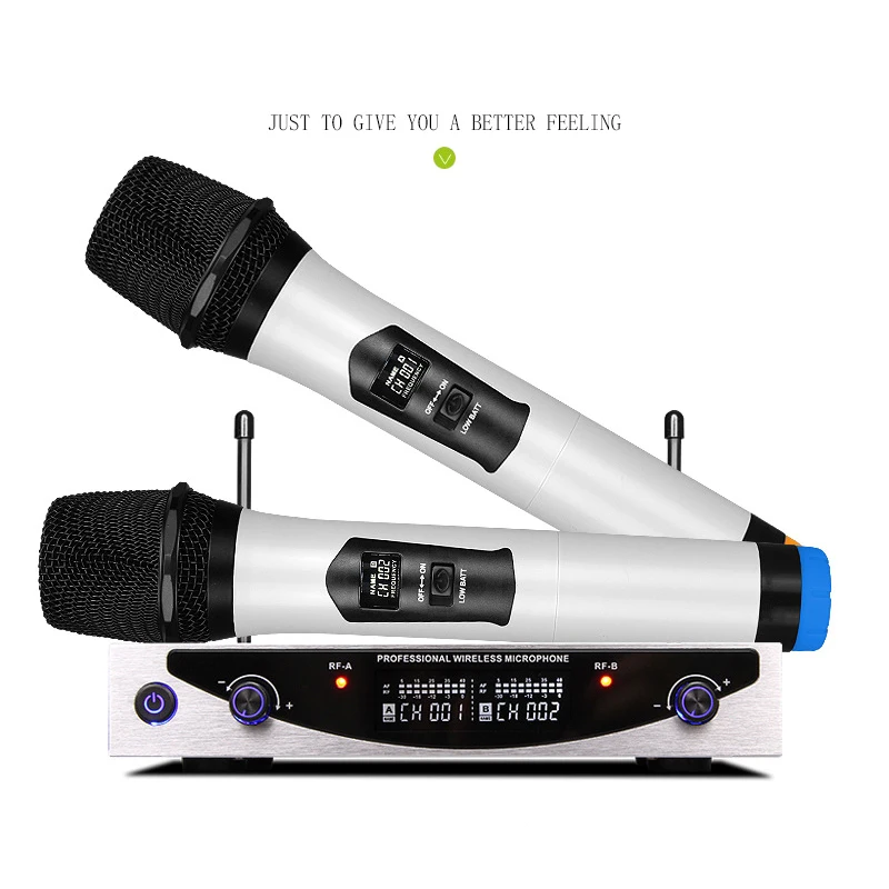 Karaoke Microphone Dynamic Mic for Headphone Mobile Speaker PC TV Amplifier Home Theater System Wireless Bluetooth EU | Электроника