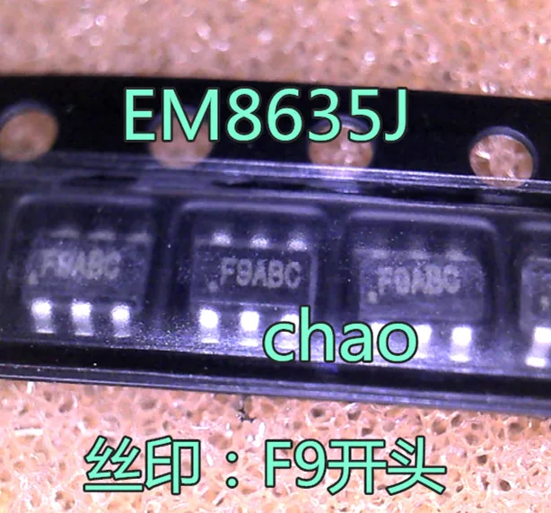 5 шт./лот EM8635 EM8635J: F9E F9 SOT23 6|Замыкатели| |