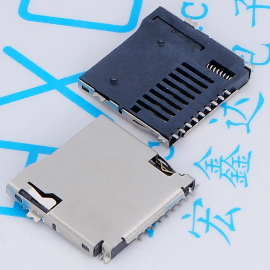 10 шт./лот Tf Micro Sd карта 9pin держатель сварочная самоиграющаяся слот для карты