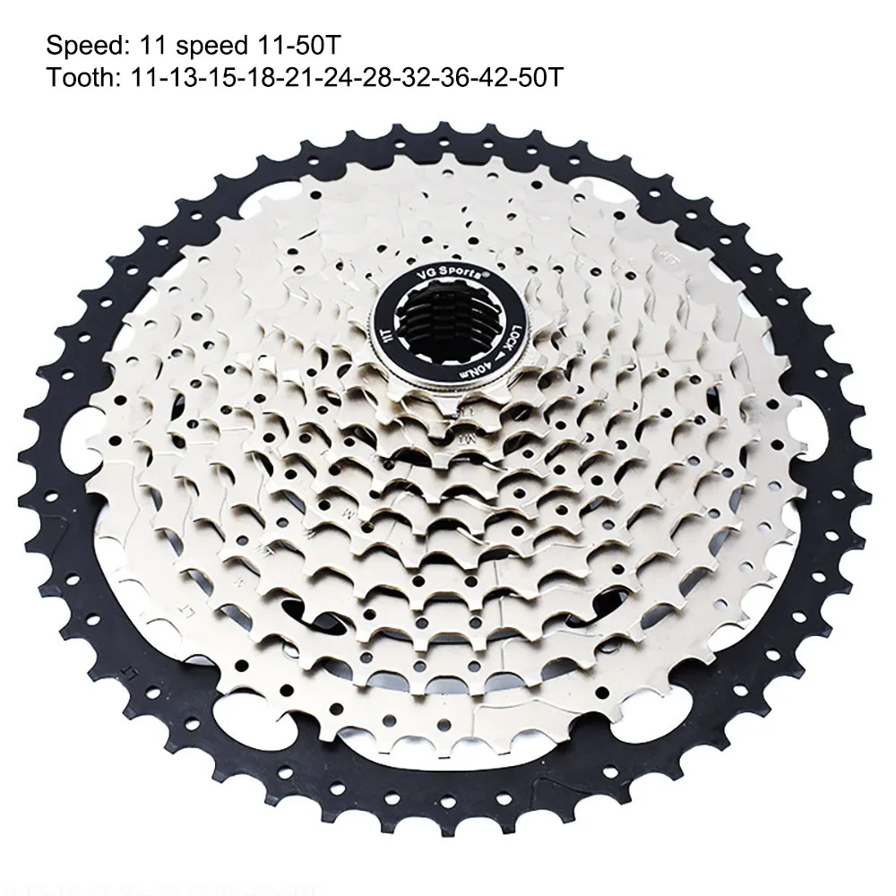 Велосипедная кассета MTB 11 скоростей 50 т звездочки для горного велосипеда 11s v