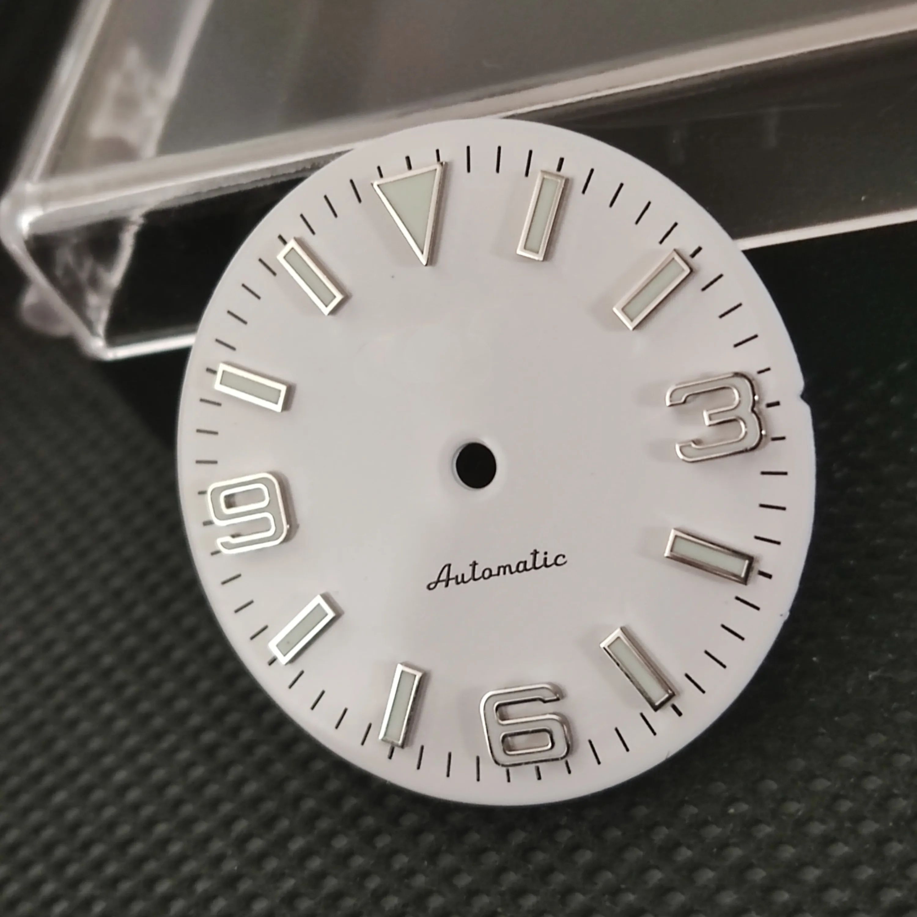 EXPLORER watch dial colourful dial For Skx007 SKX009 abalone Dive watch Turtle NH35  Movement 28.5mm watch mod