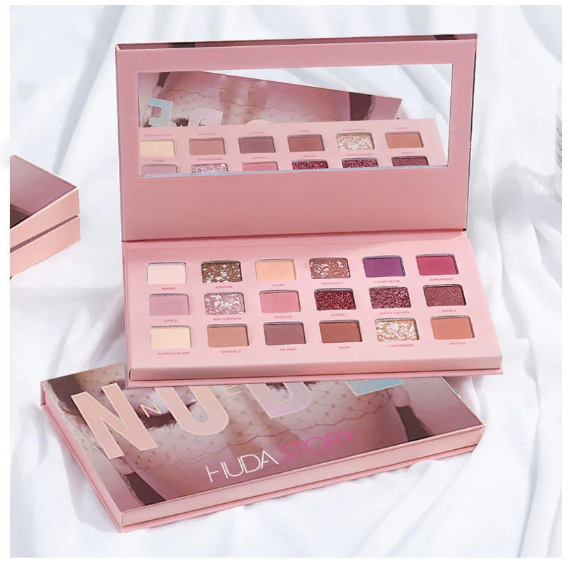 

18 colors Desert Rose Eye Shadow mashed potato pearl light sequins matte earth eye shadow disc spot