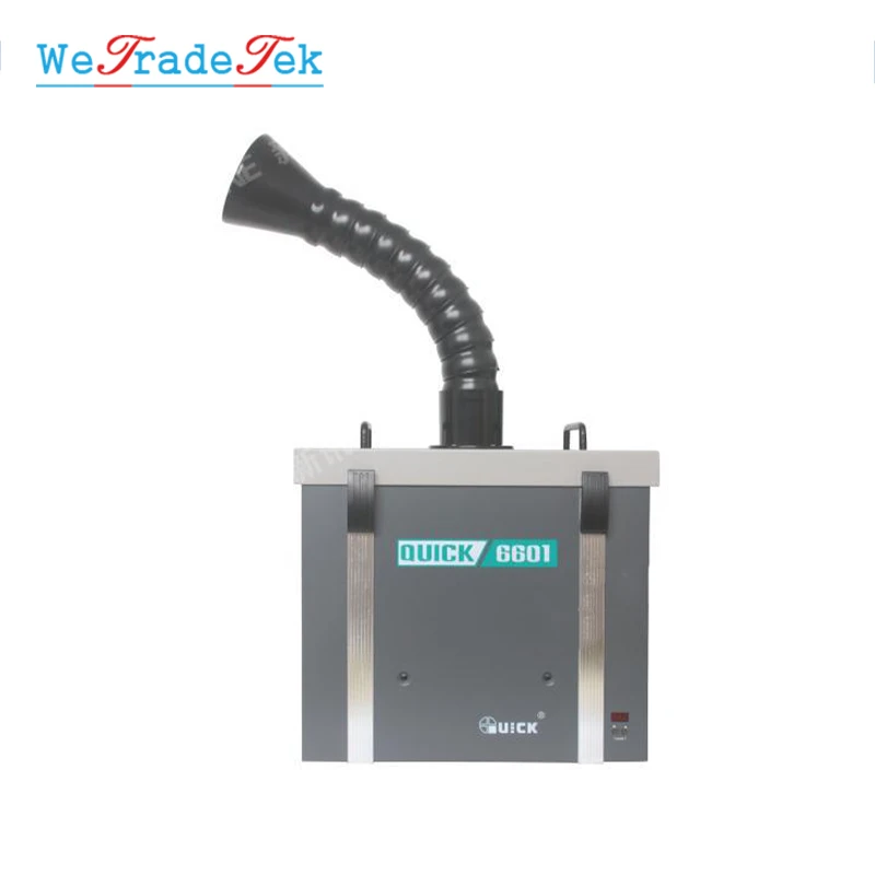

QUICK 6601 Soldering Smoke Purifying Machine Smoke Filter System for ESD Soldering Moxibustion/Medical/Home/Industrial