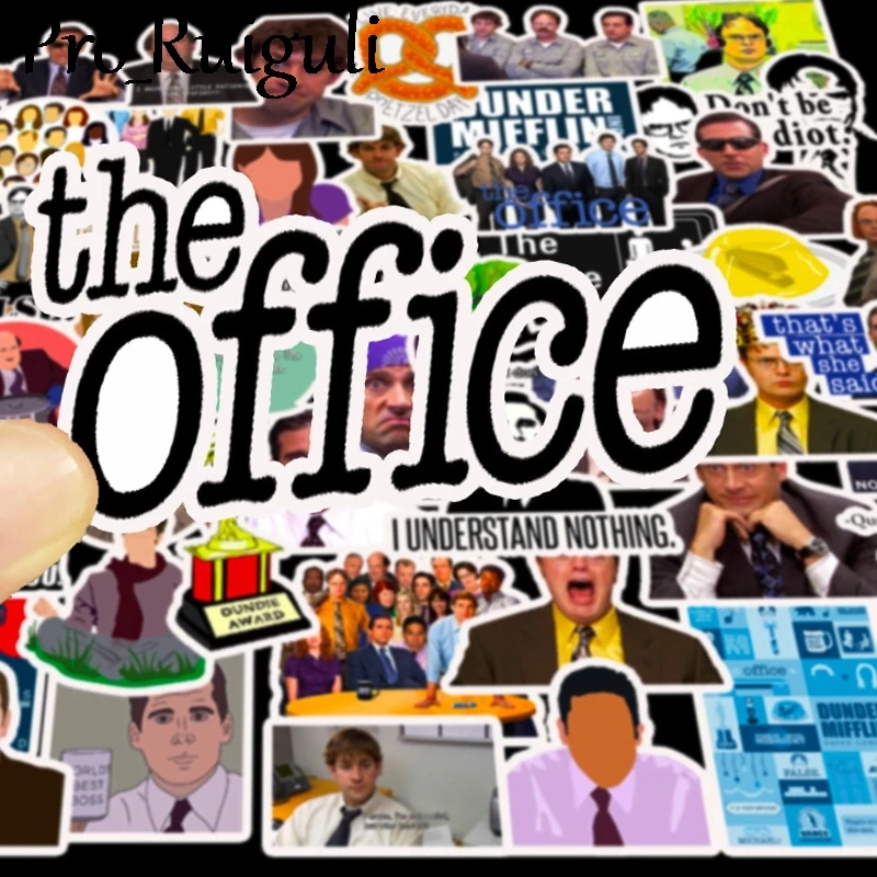 103050pcs the office tv show stickers paster cartoon characters anime funny decals scrapbooking diy phone laptop decoration free global shipping