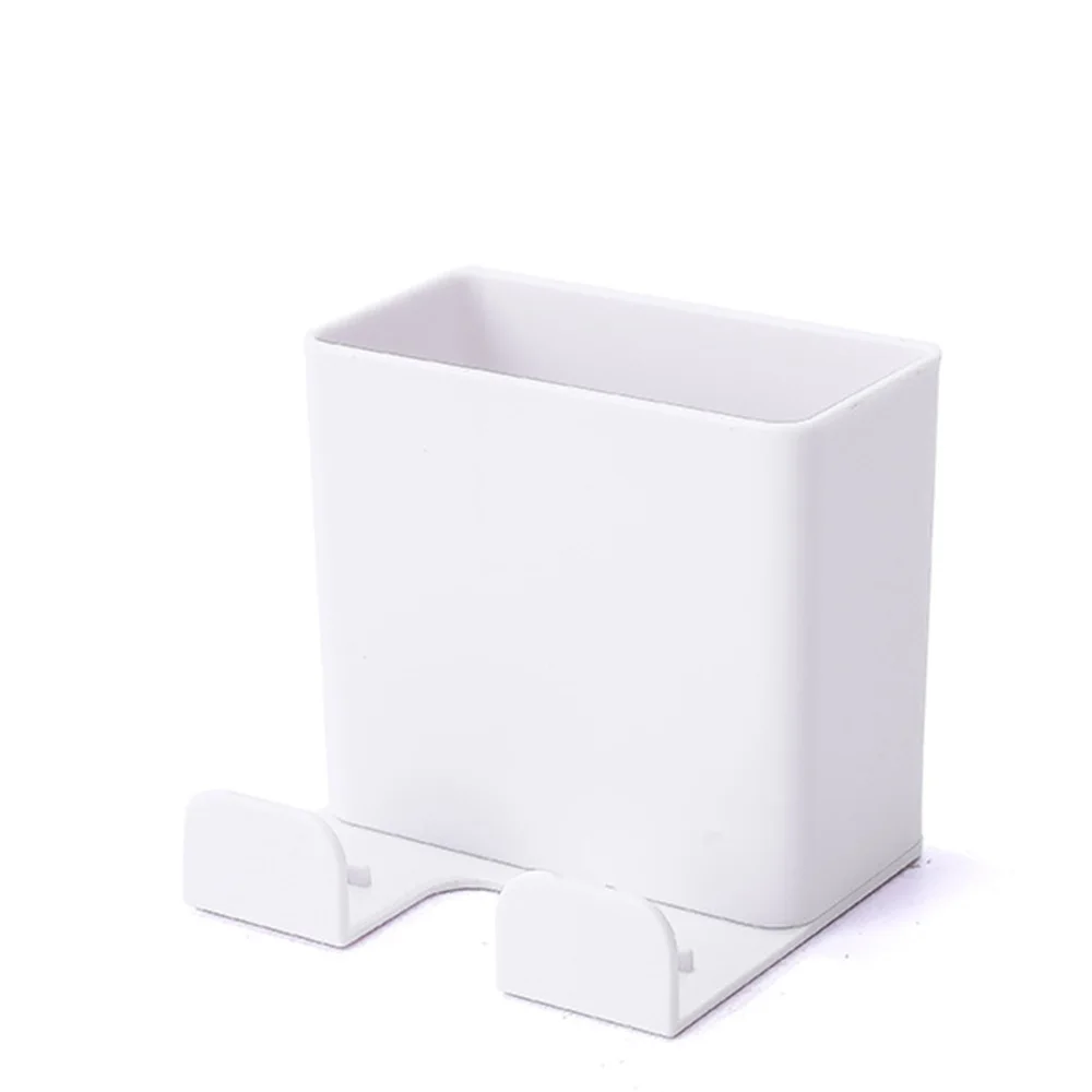 wall mounted organizer box remote control air conditioner mobile phone holder stand container free global shipping