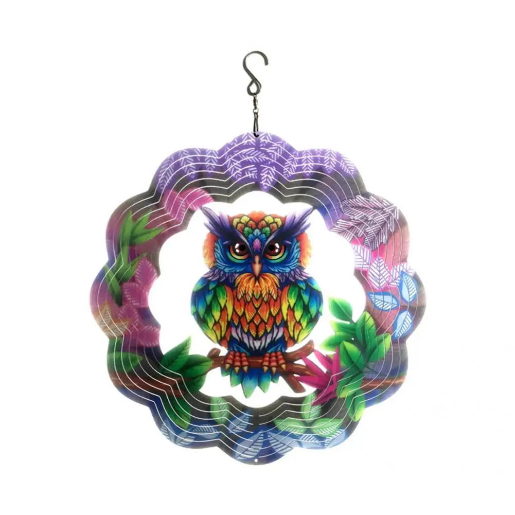 

Металлическая вращающаяся подвеска-Спиннер в виде совы