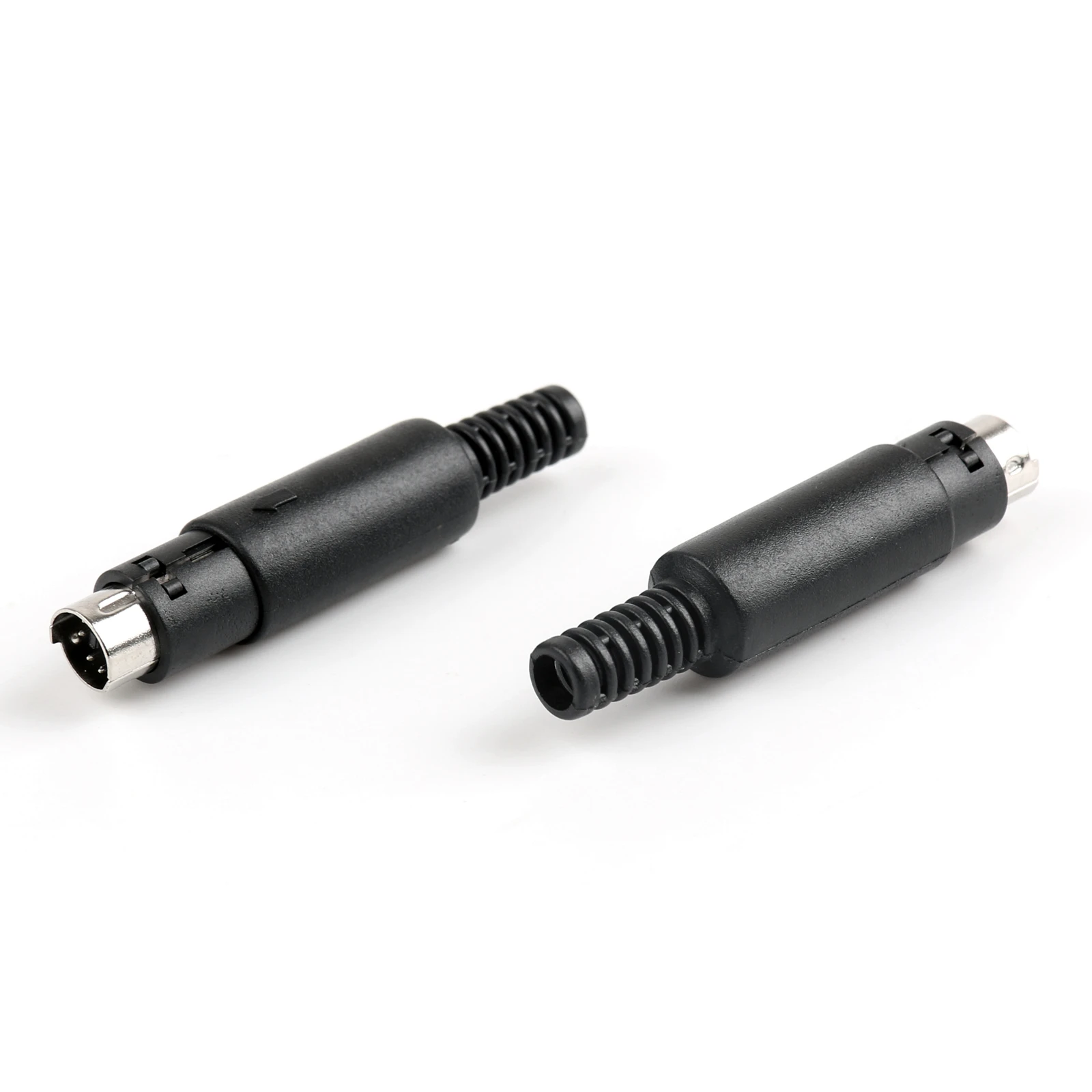 Artudatech 100 шт. 6Pin Mini DIN штекер разъем пластиковый адаптер рукоятки для аудио Jack