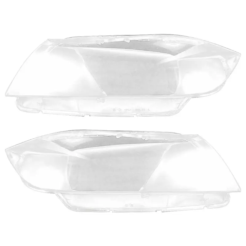 

2Pc Headlight Lens Plastic Cover For E90 E91 05-08 For Headlight head Light Lamp