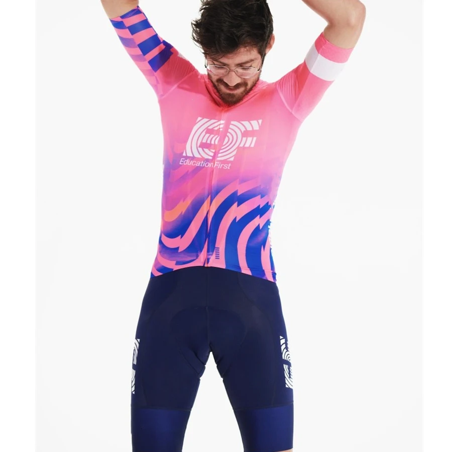 2020 raphaful RCC EF pro team новый летний костюм для мужчин Триатлон Велоспорт с коротким