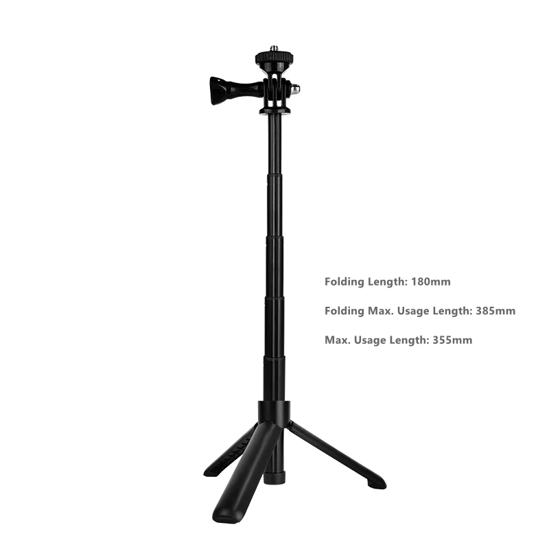 Мини ручка палка для селфи мини Настольный Штатив GoPro Hero 5 6 7 8 герой 9 DJI Osmo Action YI SJACAM