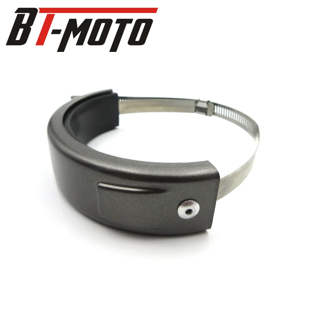 Motorcycle Accessories Universal Fit 100MM-140MM Oval / akrapovic Exhaust Protector Can Cover For Honda Yamaha Suzuki Kawasaki | Автомобили