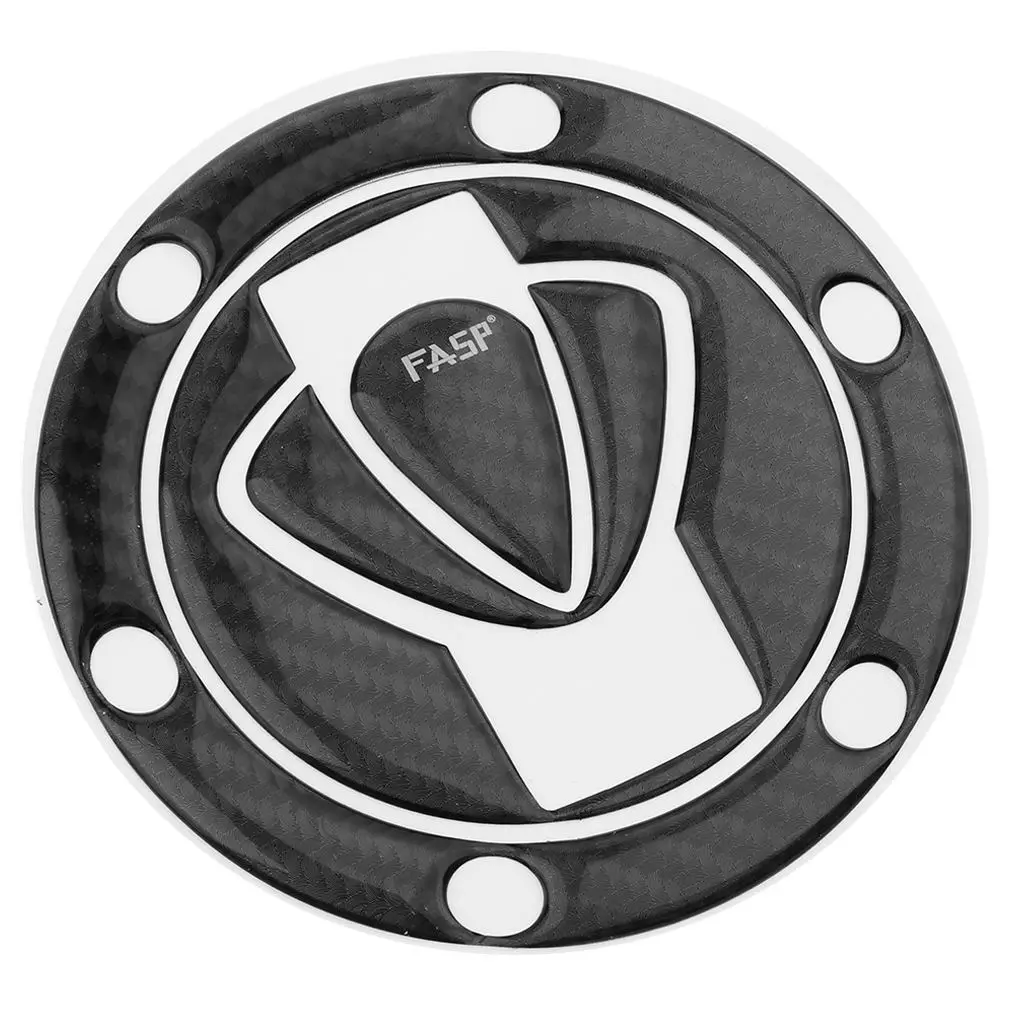

Real 5D Black Carbon Fiber Fuel Tank Cover Pad Sticker for Motorcycle Updated Part