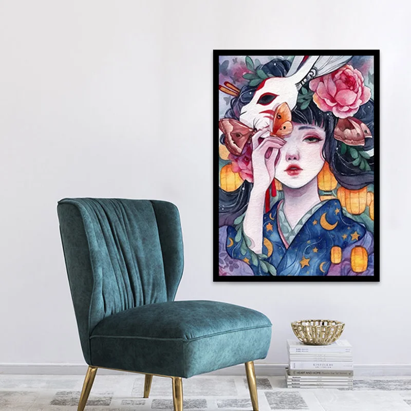 

2020 Misuhui Cross Stitch Embroidery 5D Photo Custom Peking Opera Diamond Painting Mosaic Stickers Handmade Products