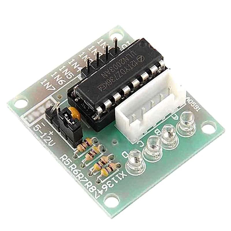 

5Pcs/Set Electronic DC 5V 4 Phase Gear Stepper Motor 28BYJ-48+ULN2003 Driver Board