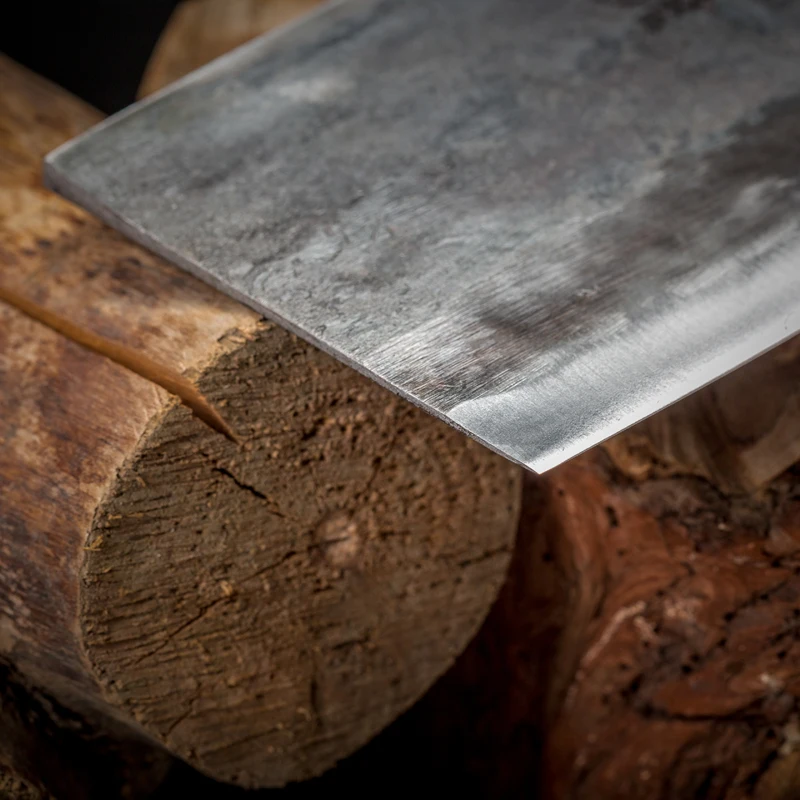 Ручная ковка маленький кухонный нож мясница из высокоуглеродистой стали острый