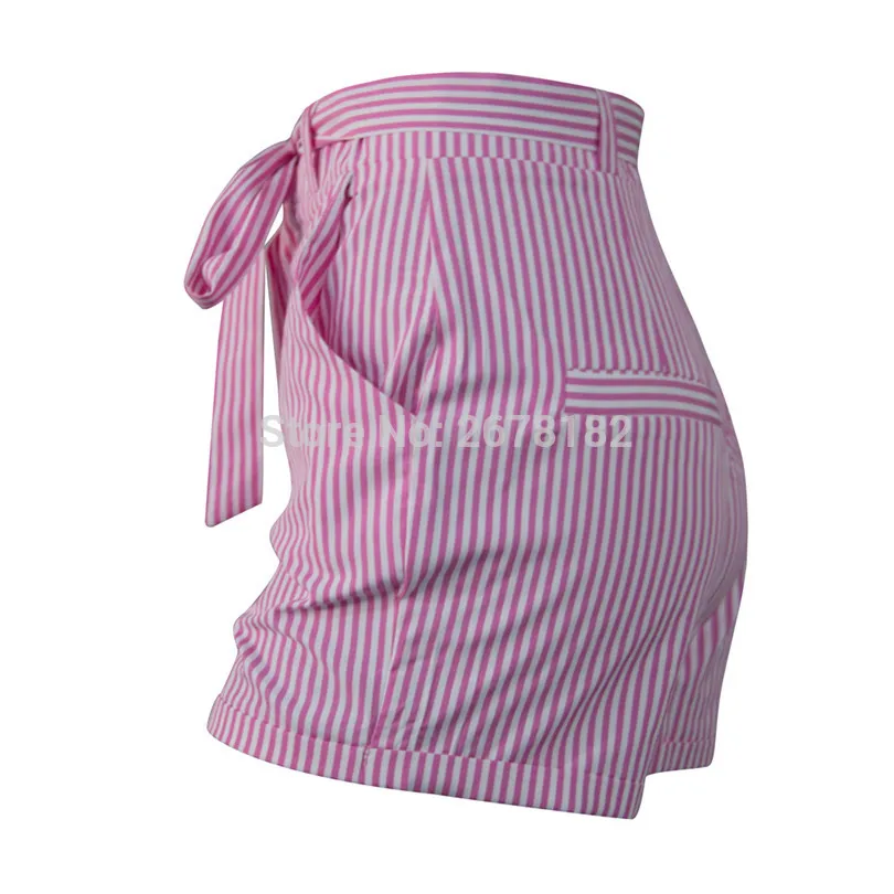 2018 летние модные сексуальные шорты женские с высокой талией Короткие Брюки