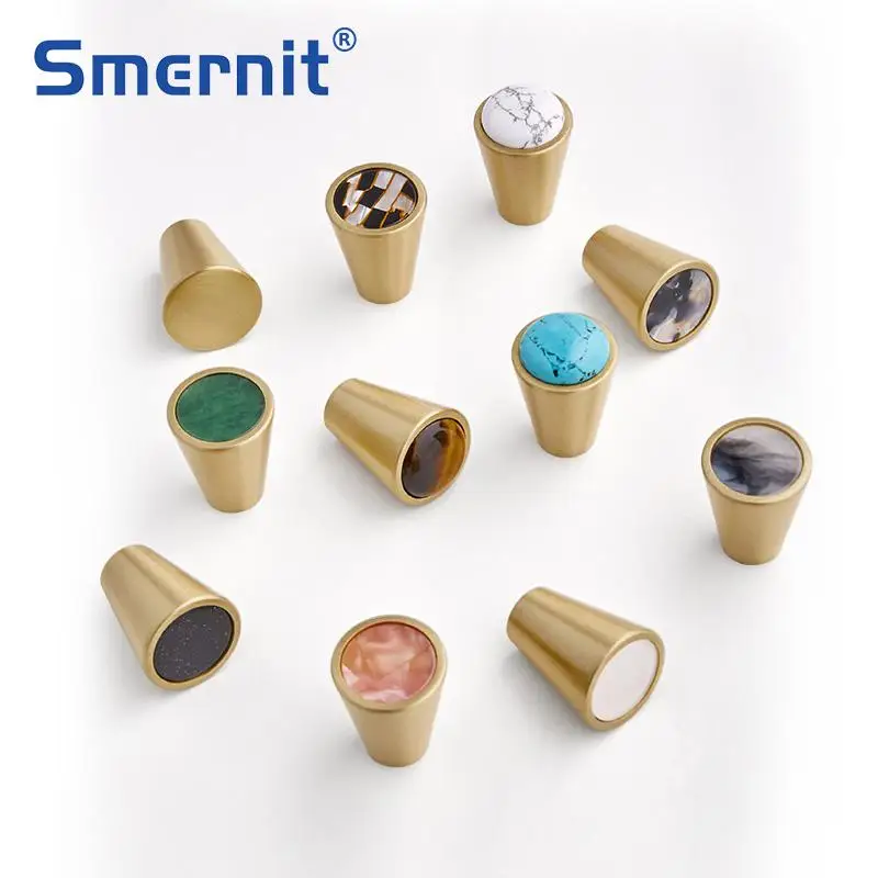 Твердые Латунные Дверные ручки и для кухонного шкафа медные мебельные выдвижные