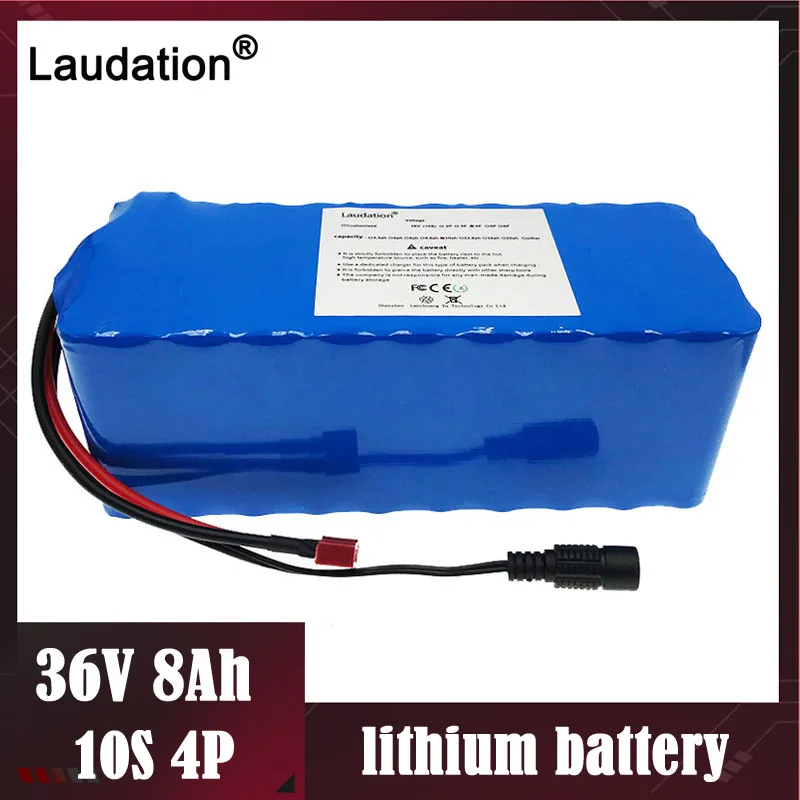 Laudation 36V 8ah/8000mah блок батарей электрического велосипеда 36v 500W 18650 литиевая батарея